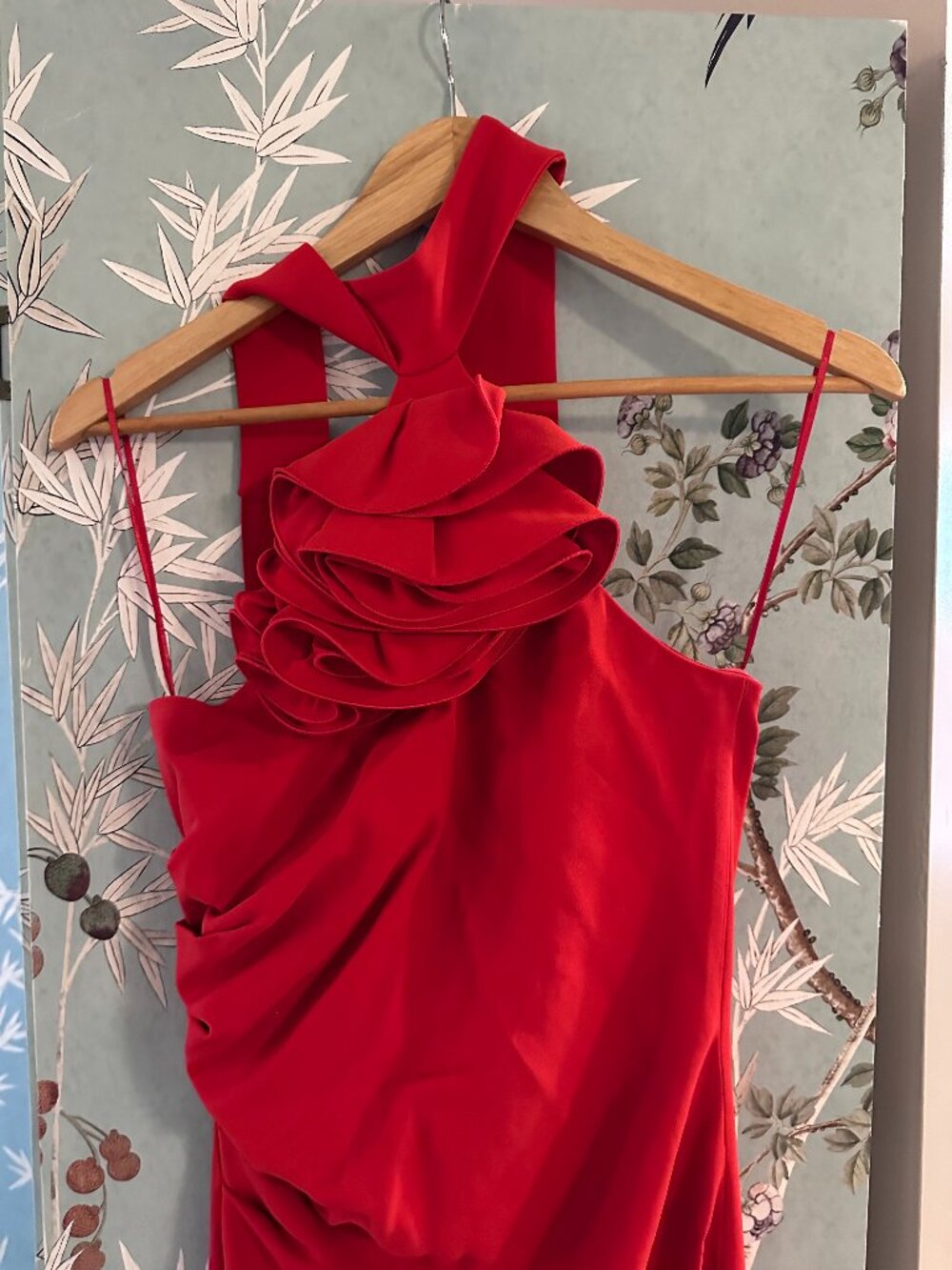 Mango Red Halter Dress, Capsule Collection